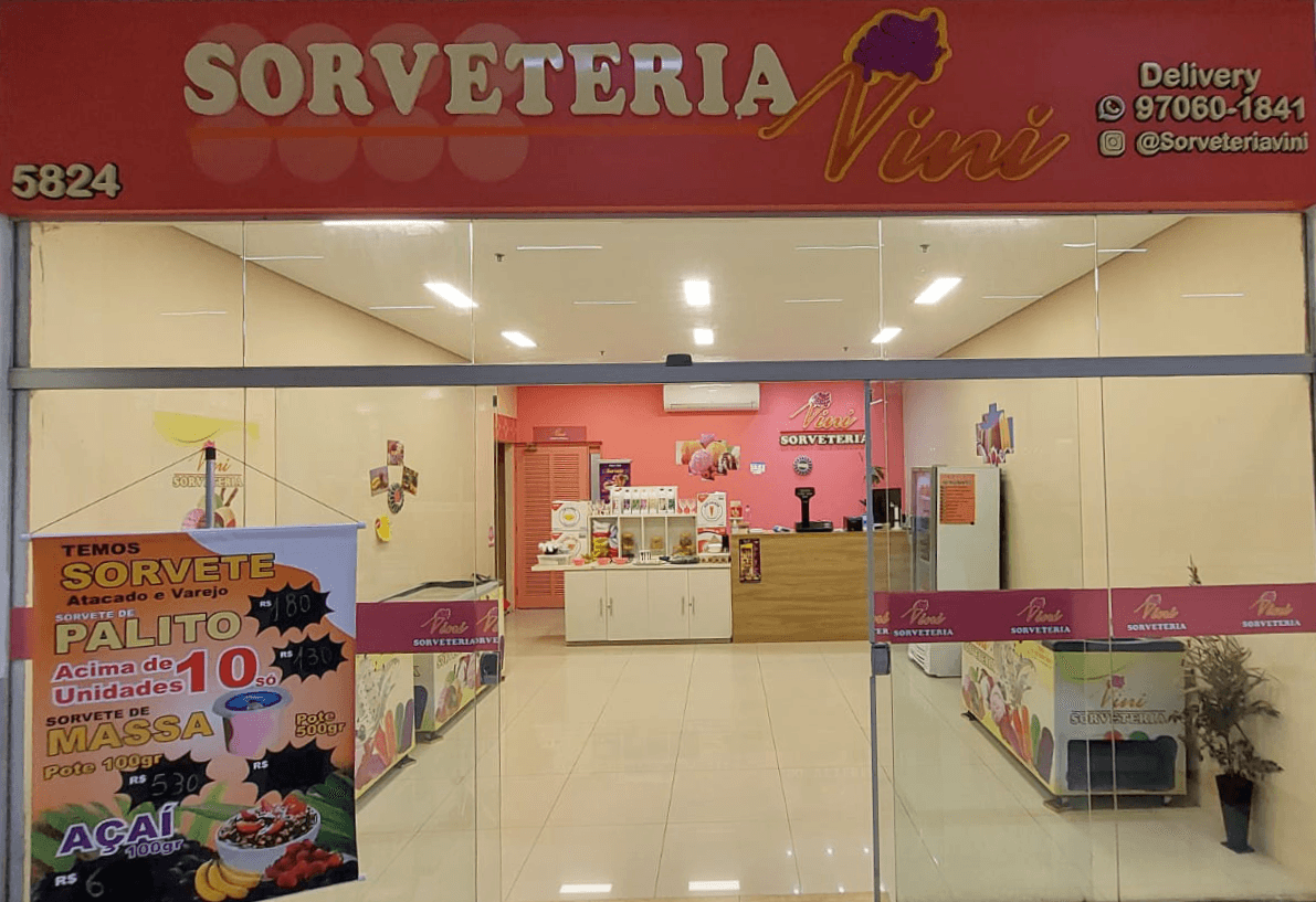 Fachada da loja